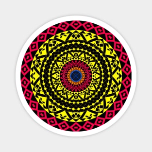 Totonac circle of magic ecopop Magnet